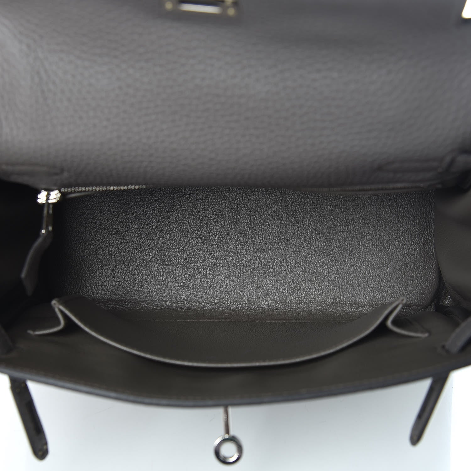 Hermes Togo Kelly Retourne 25 Etain 7 of 36