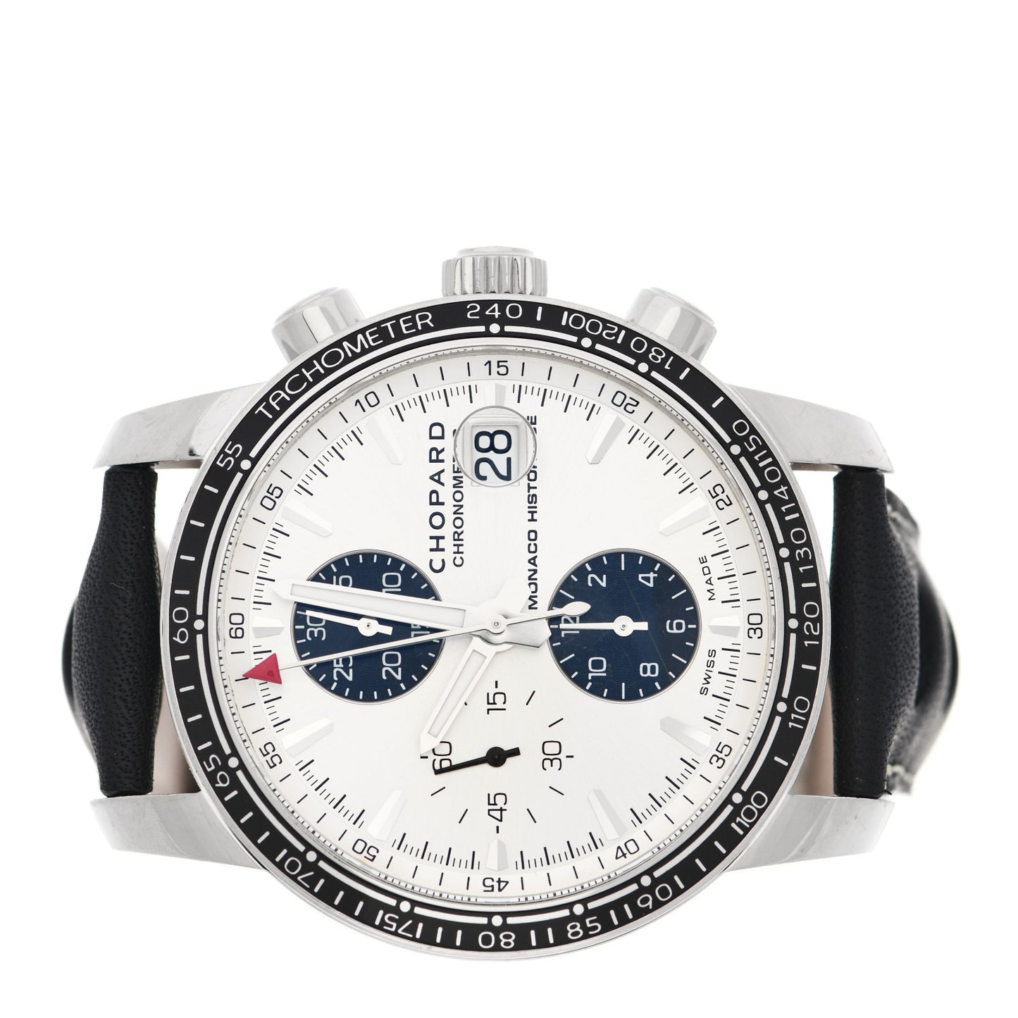 Stainless Steel Calfskin 42mm Grand Prix de Monaco Historique GMT Automatic Watch