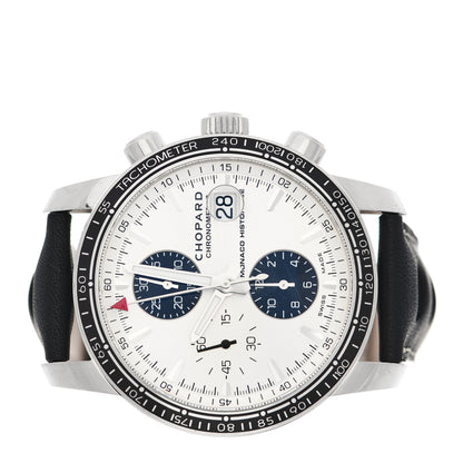 Chopard Stainless Steel Calfskin 42mm Grand Prix de Monaco Historique GMT Automatic Watch 2 of 5