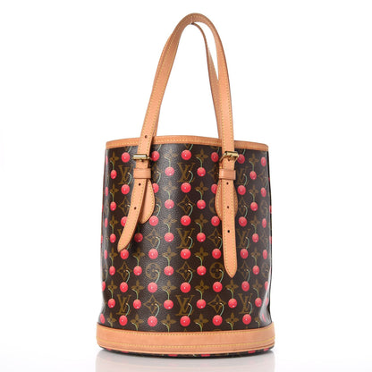 Louis Vuitton Monogram Cerises Bucket Bag 4 of 11