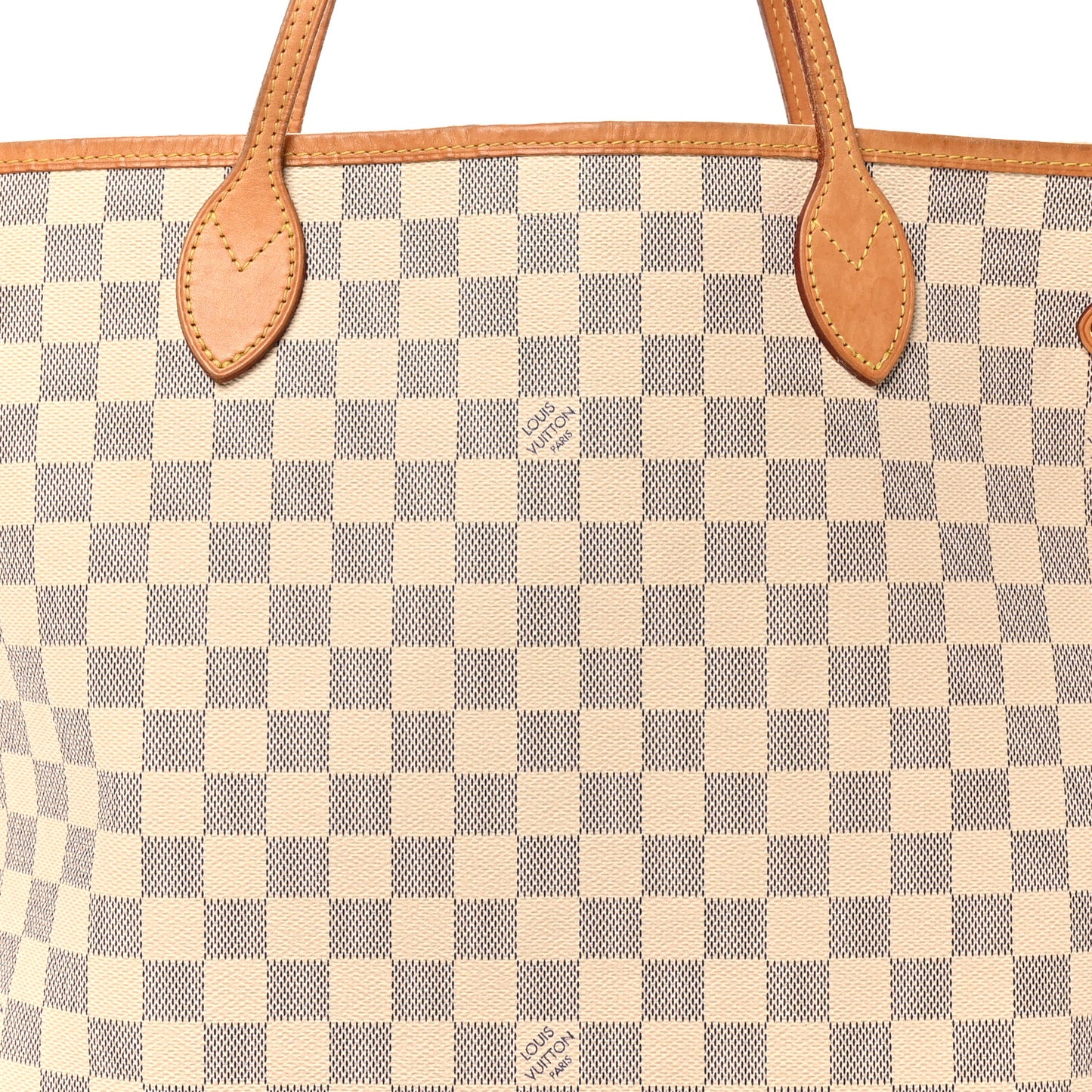 Damier Azur Neo Neverfull MM Rose Ballerine