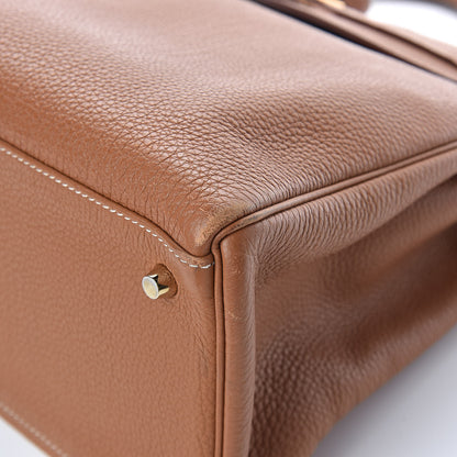 Hermes Togo Kelly Retourne 40 Gold 35 of 39