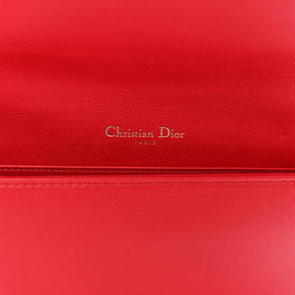 Christian Dior Lambskin Cannage Lady Dior Pouch Red 7 of 10