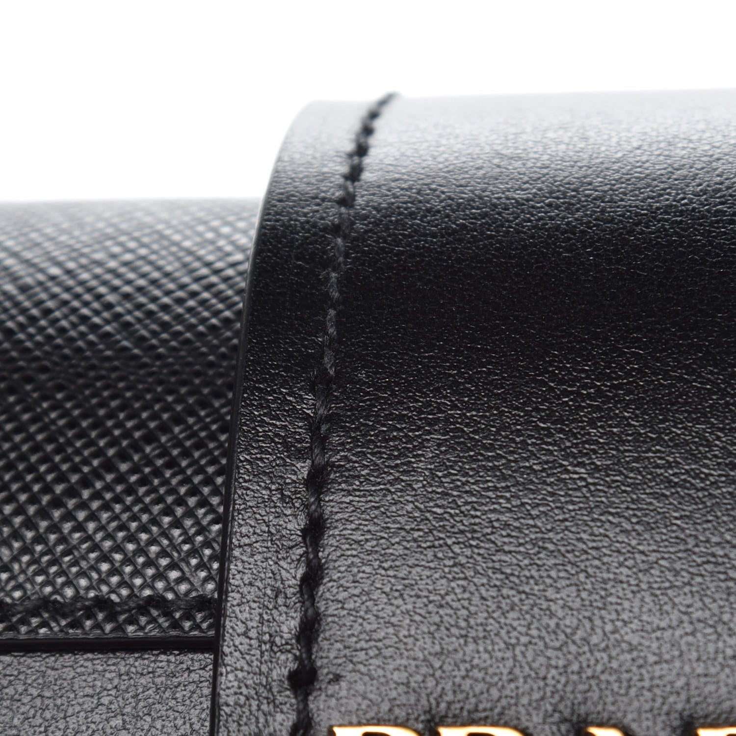 Prada City Calf Saffiano Cahier Bag Black 7 of 8
