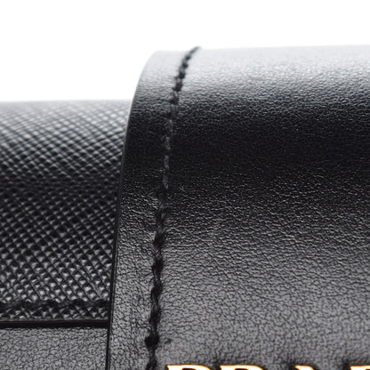 Prada City Calf Saffiano Cahier Bag Black 7 of 8