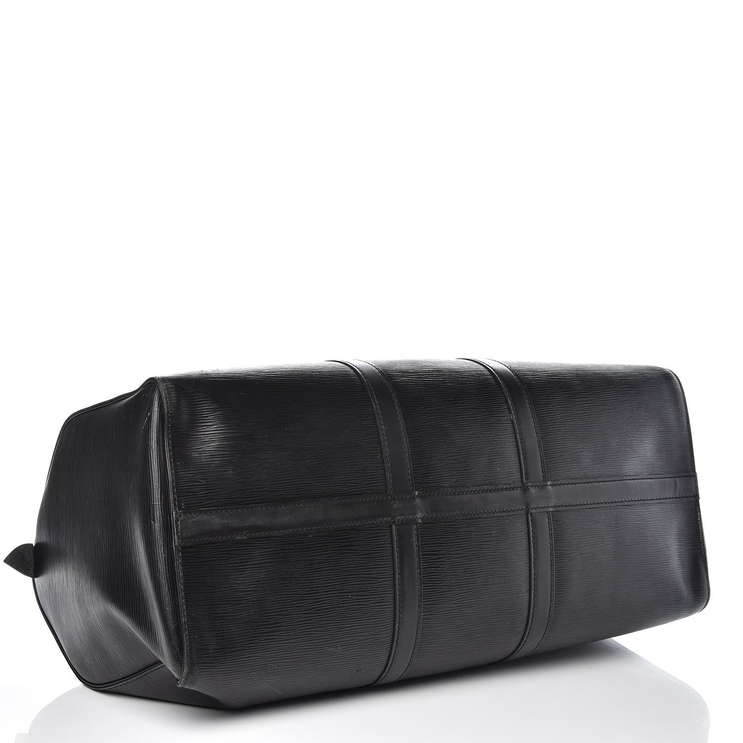 Louis Vuitton Epi Keepall 50 Black 4 of 19