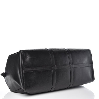 Louis Vuitton Epi Keepall 50 Black 4 of 19