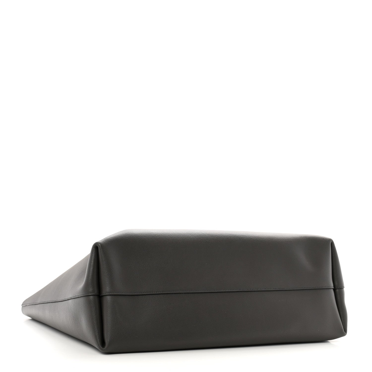 Saint Laurent Calfskin Large Shopping Tote Storm 5 of 13