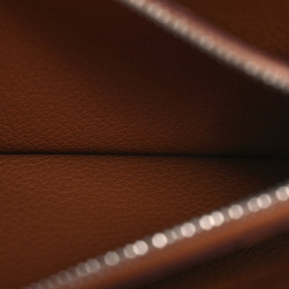 Hermes Evercolor Kelly Wallet To Go Gold 6 of 13