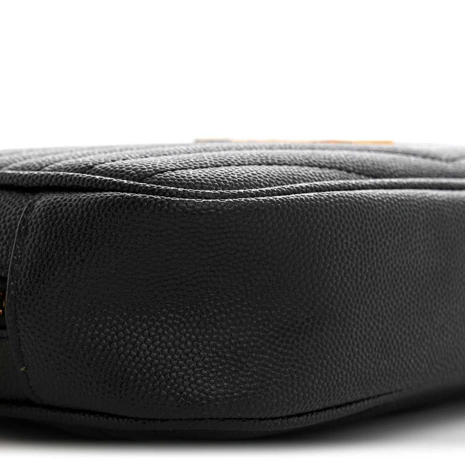 Saint Laurent Grain De Poudre Matelasse Monogram Mini Lou Camera Bag Black 9 of 10