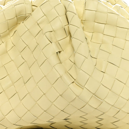 Bottega Veneta Nappa Maxi Intrecciato The Pouch Oversized Clutch Ice Cream 9 of 11