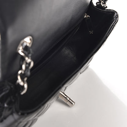 Chanel Patent Calfskin Quilted Mini Rectangular Flap Black 5 of 7