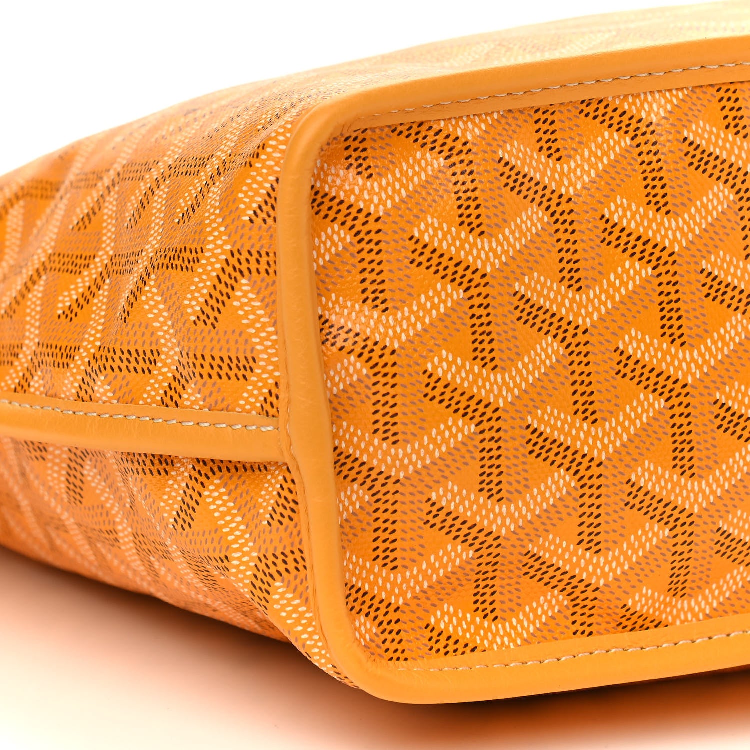 Goyard Goyardine Reversible Mini Anjou Yellow 9 of 10