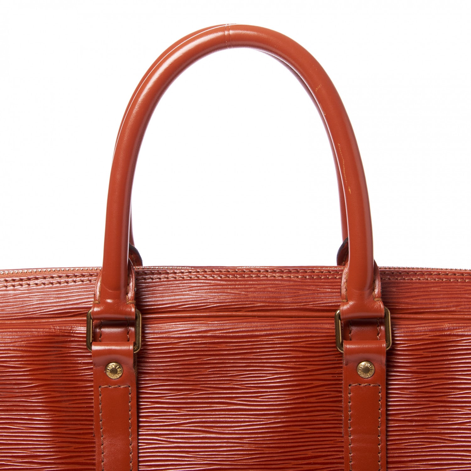 Louis Vuitton Epi Porte-Documents Voyage Briefcase Kenyan Fawn 8 of 8