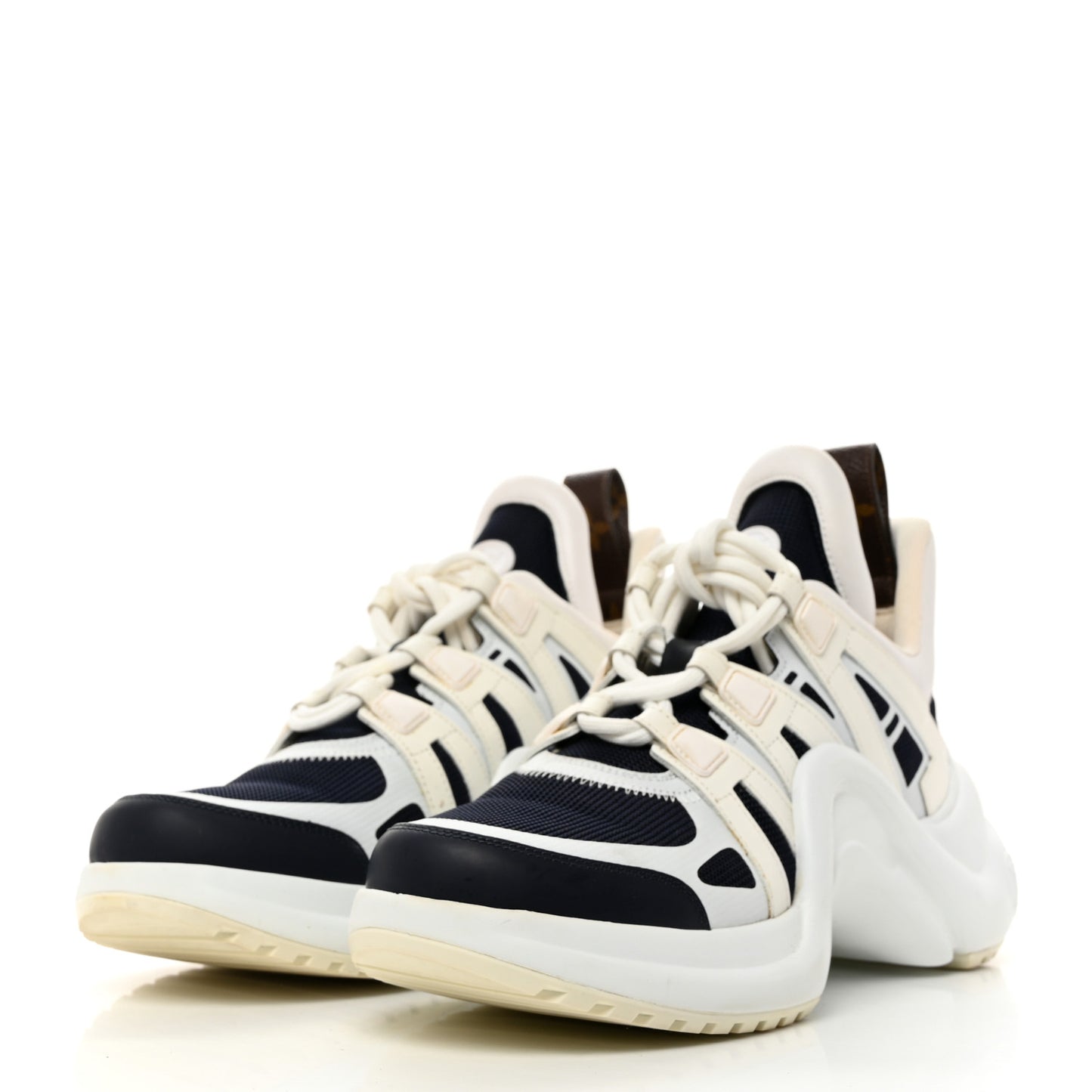Patent Monogram LV Archlight Sneakers 40 White