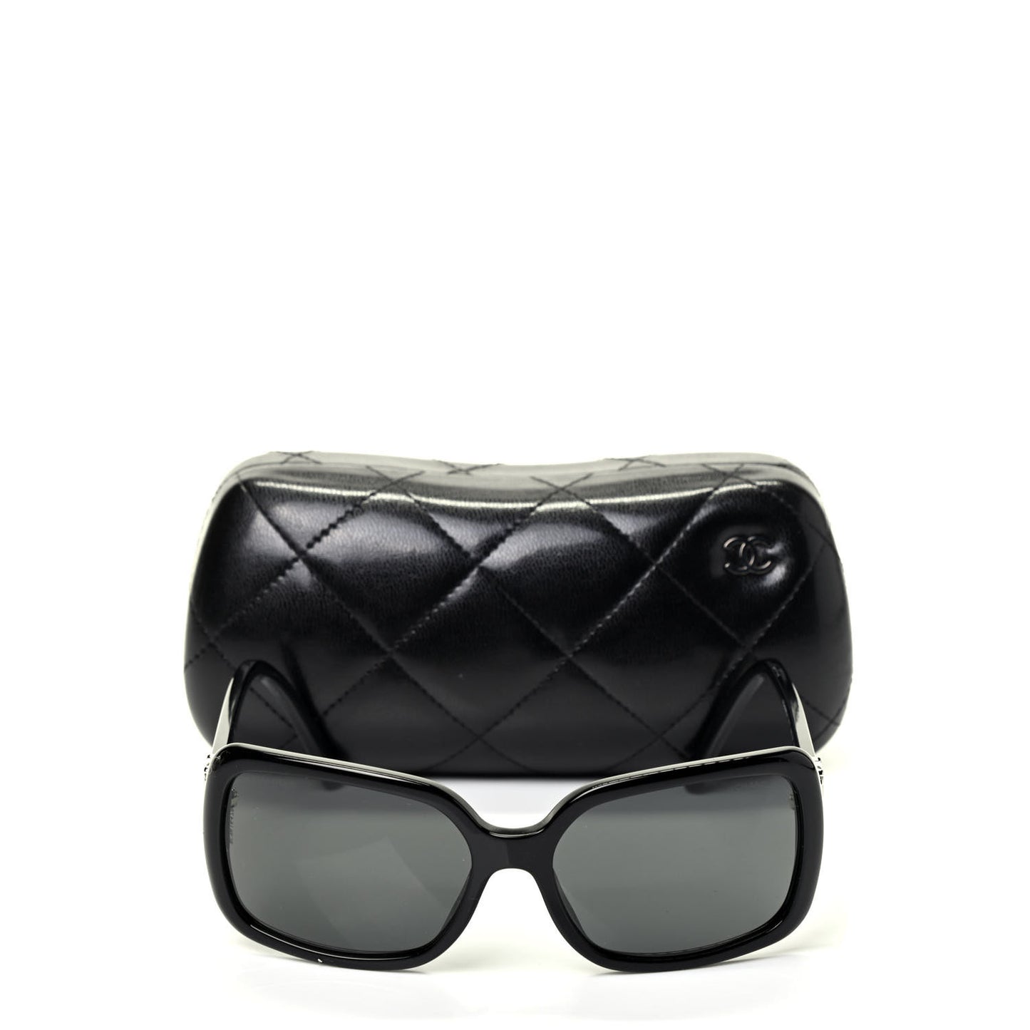 Acetate CC Logo Sunglasses 5175 Black