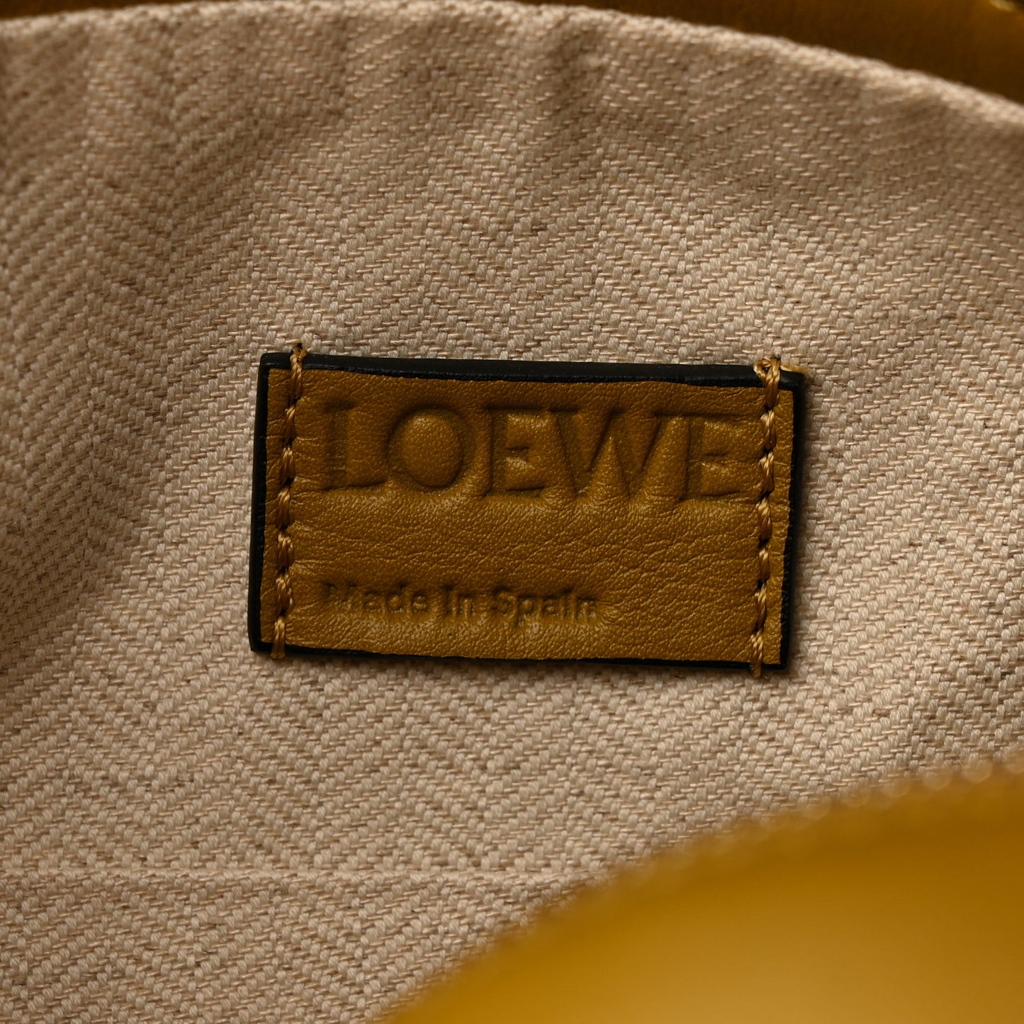 Calfskin Puzzle Hobo Ochre
