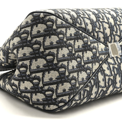 Christian Dior Oblique Key Bag Blue 8 of 9
