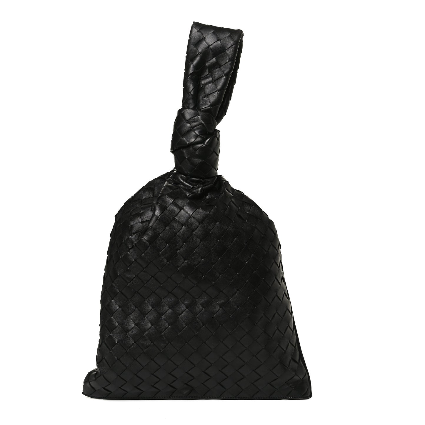Nappa Intrecciato BV Twist Black