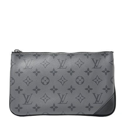 Louis Vuitton Reverse Monogram Eclipse Trio Messenger Small Pochette 1 of 7