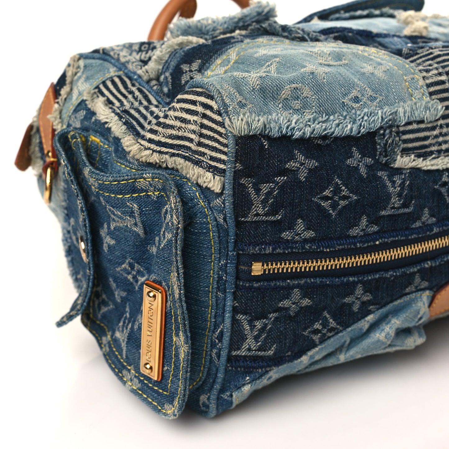 Denim Patchwork Speedy 30 Blue