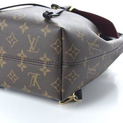 Louis Vuitton Monogram BB Montsouris NM Backpack Black 6 of 9