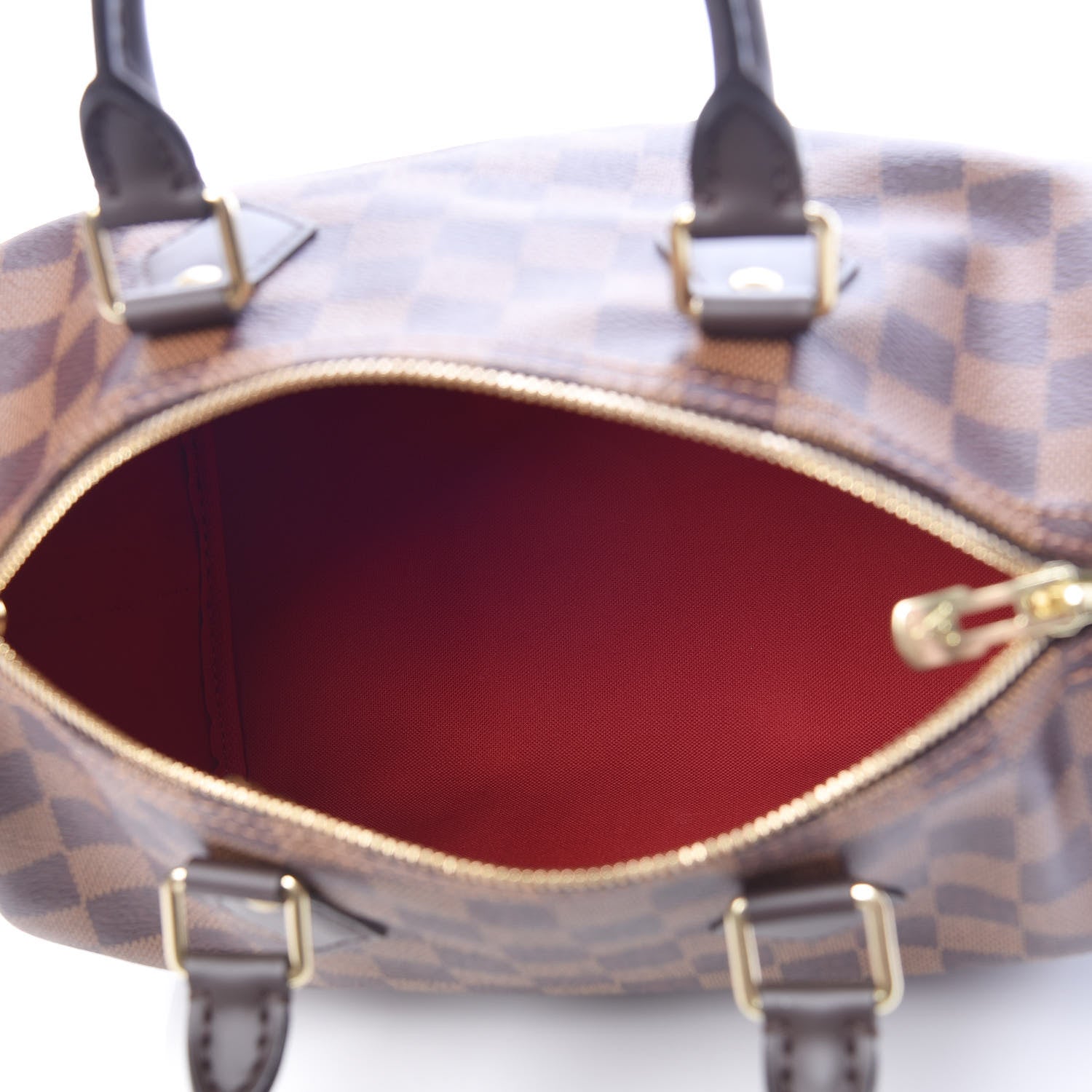 Louis Vuitton Damier Ebene Speedy Bandouliere 25 5 of 12