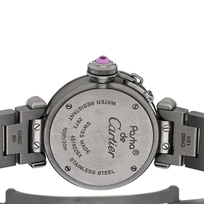 Cartier Stainless Steel 27mm Miss Pasha Quartz Watch Pink 4 of 4