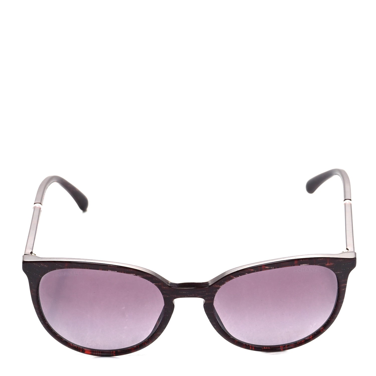 Chanel Acetate Butterfly Pearl Sunglasses 5394-H Burgundy 2 of 8
