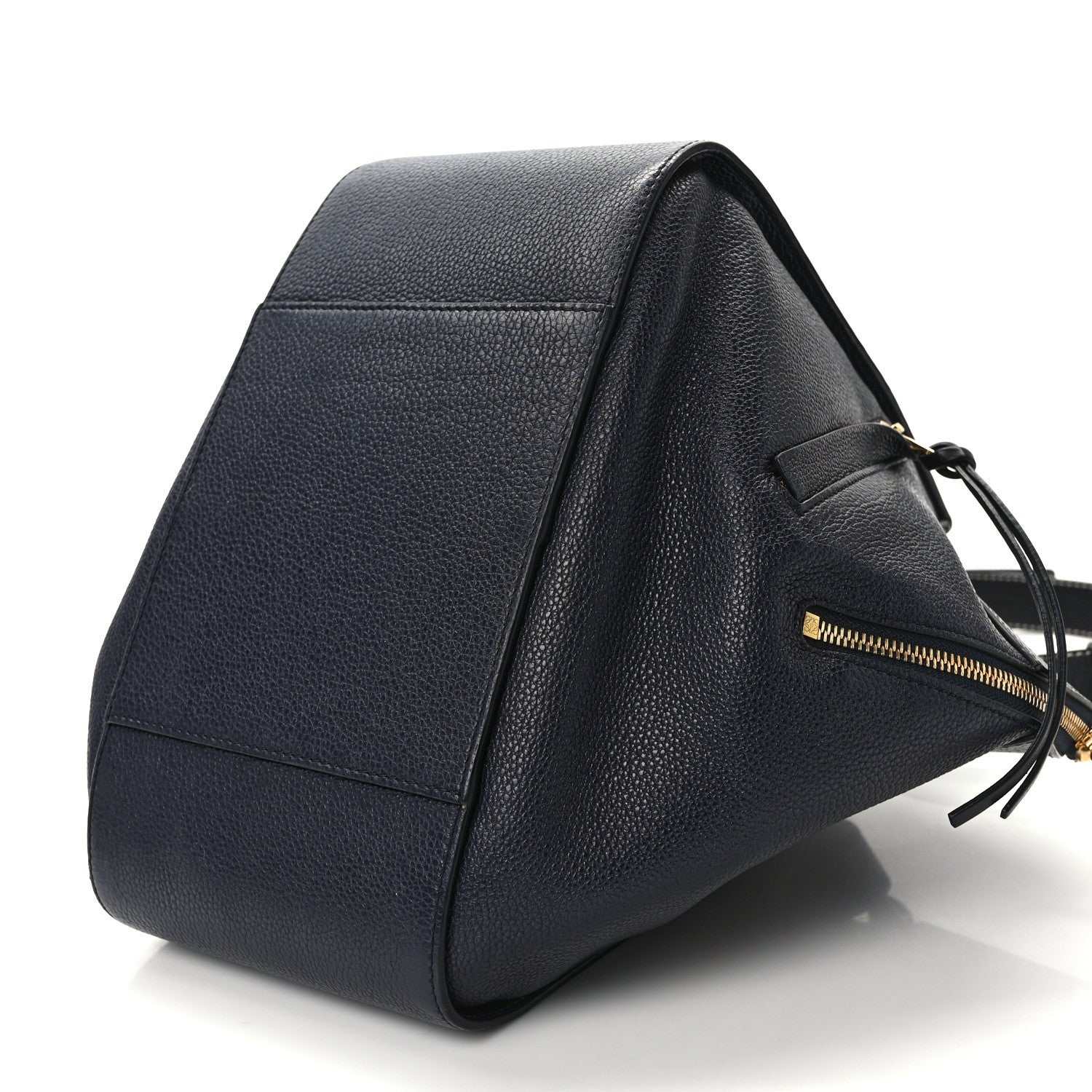Loewe Calfskin Small Hammock Shoulder Bag Midnight Blue Black 10 of 10