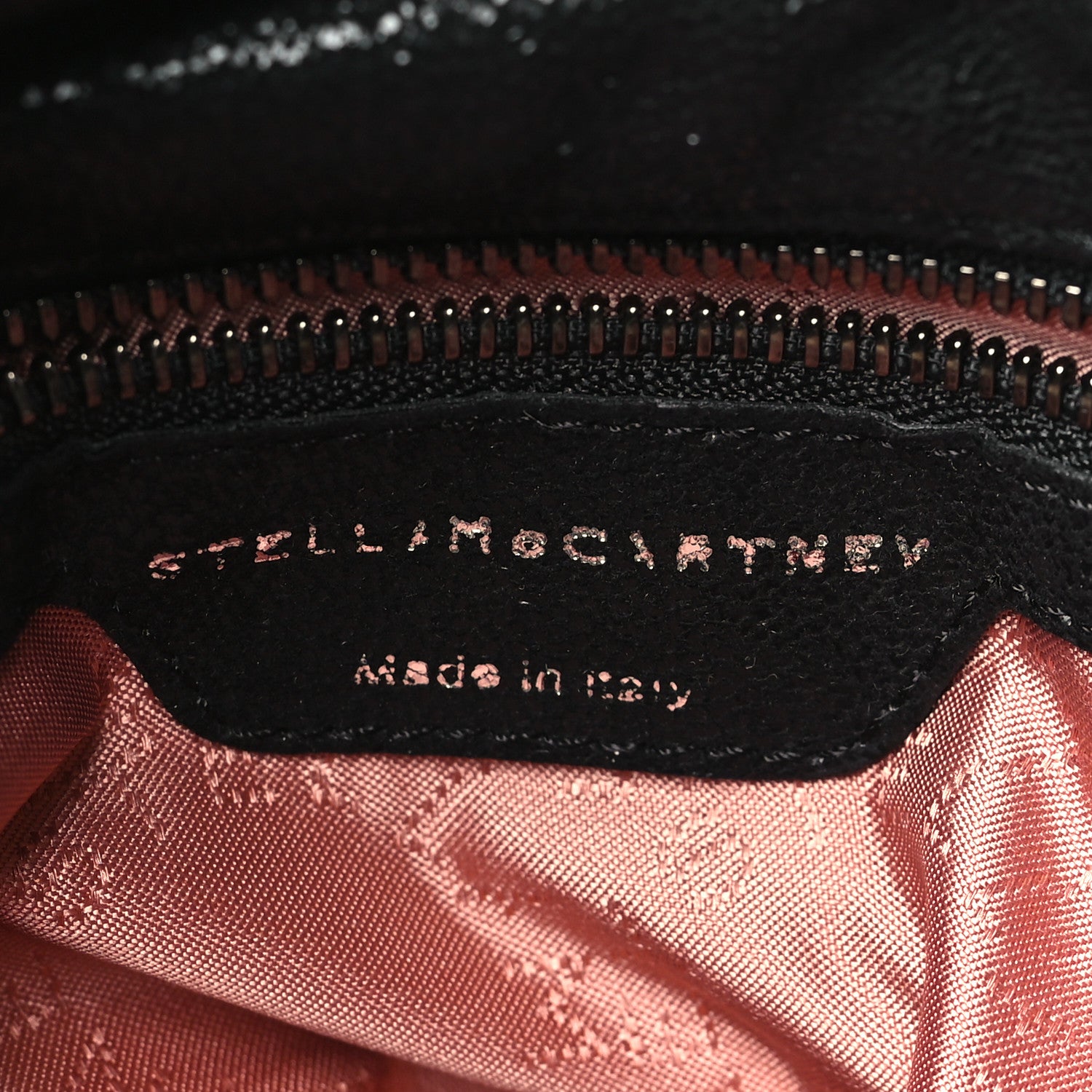 Stella McCartney Shaggy Deer Falabella Fold Over Tote Black 6 of 9