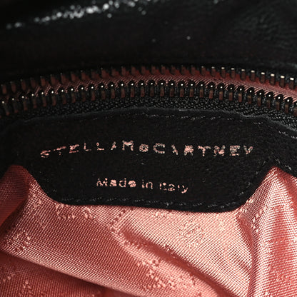 Stella McCartney Shaggy Deer Falabella Fold Over Tote Black 6 of 9
