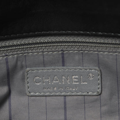 Chanel Lambskin Studded CC East West Flap Black 6 of 7