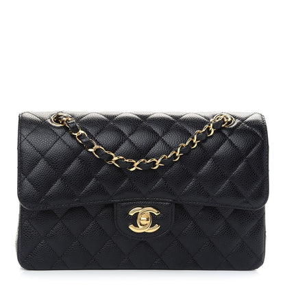 Chanel Caviar Quilted Small Double Flap Black 1 of 10