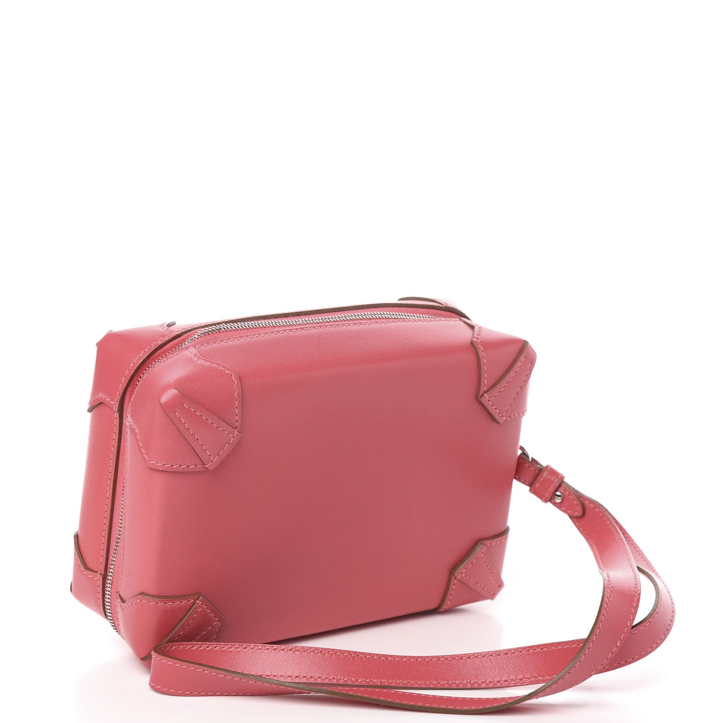 Tadelakt Mini Pochette Maxibox Rose Lipstick