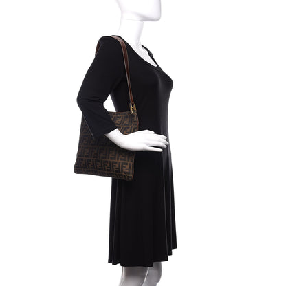 Fendi Zucca Shoulder Bag Tobacco 2 of 13