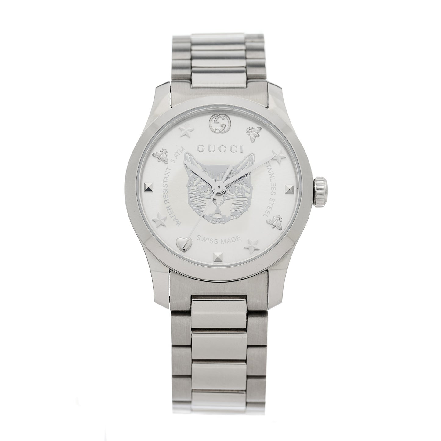 Stainless Steel 27mm G-Timeless Cat Quartz Watch