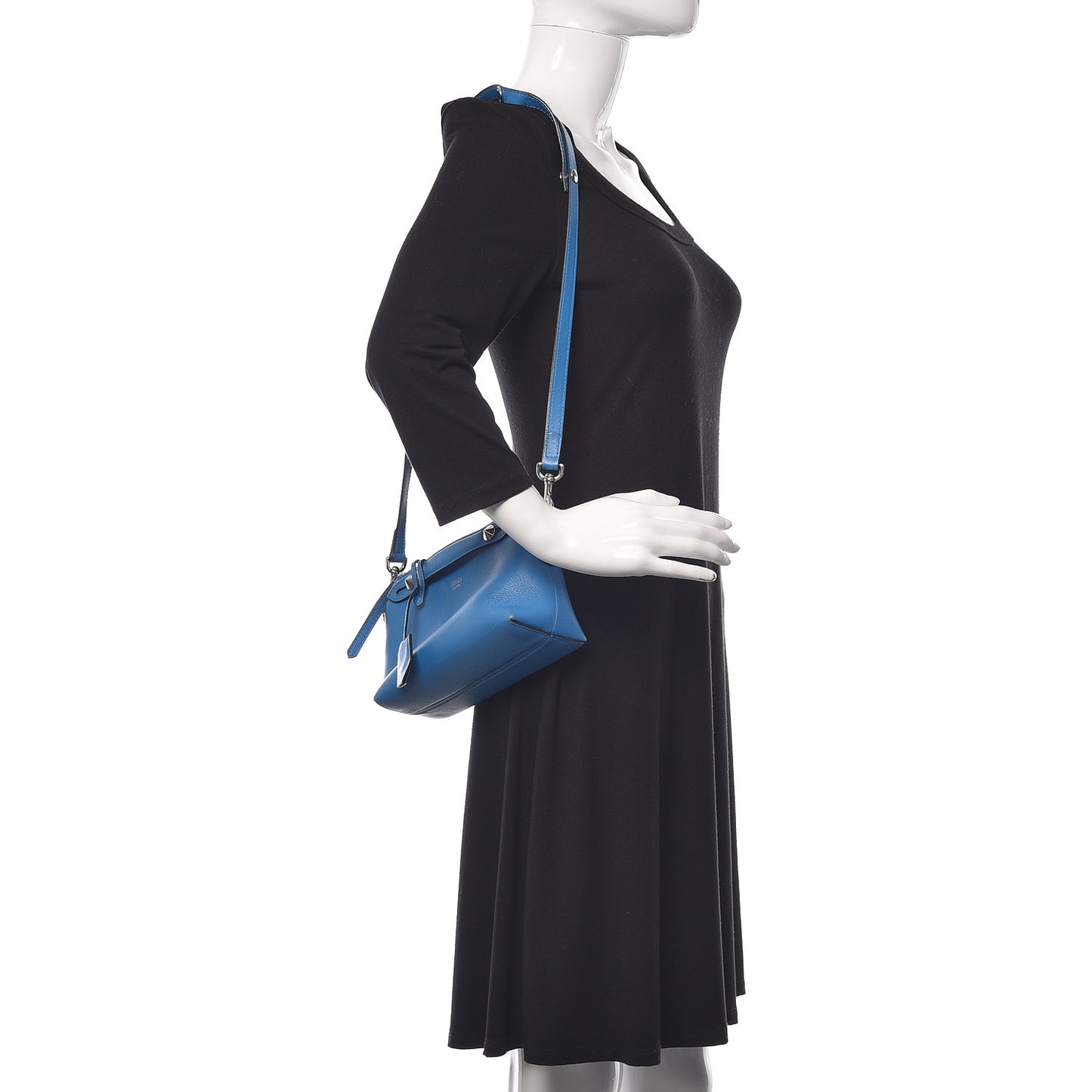 Vitello Dolce Mini By The Way Boston Bag Blue Royal