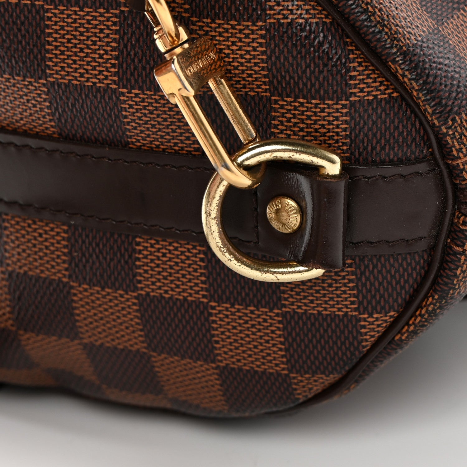 Louis Vuitton Damier Ebene Speedy Bandouliere 25 17 of 17