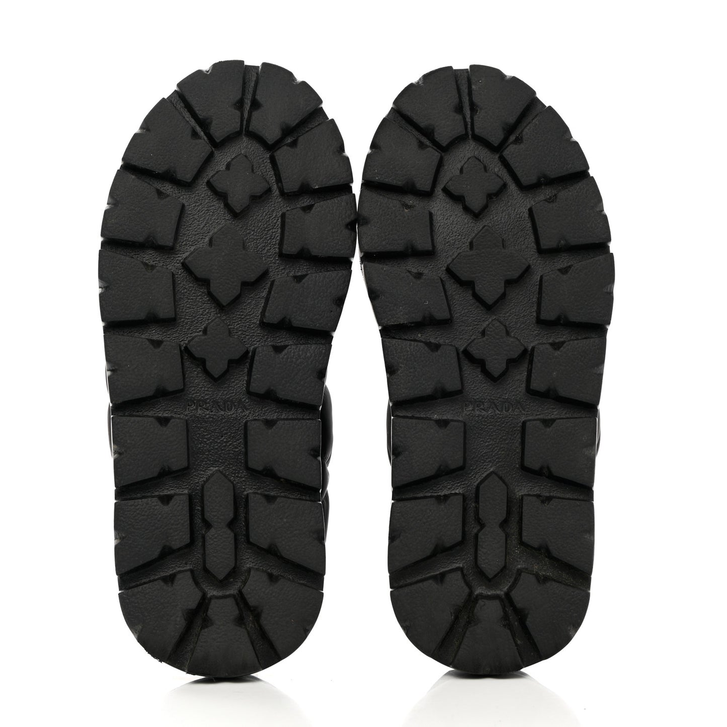 Re-Nylon Piuma Triangle Logo Padded Drawcord Rush 20mm Slippers 38 Black