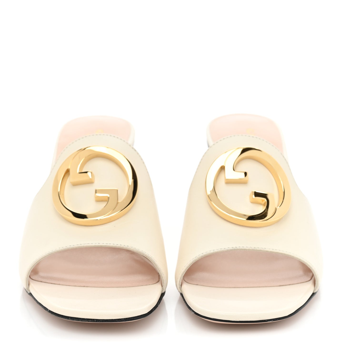 Malaga Kid Blondie 65mm Slide Sandals 36 Mystic White