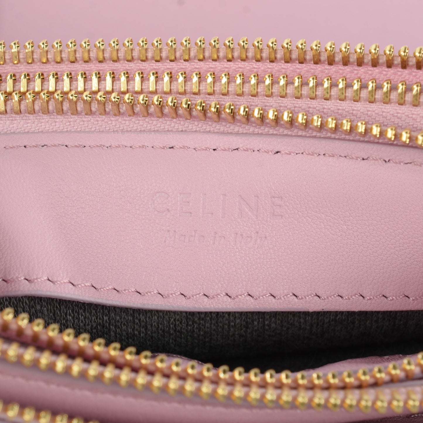 Lambskin Small Trio Crossbody Bag Pink