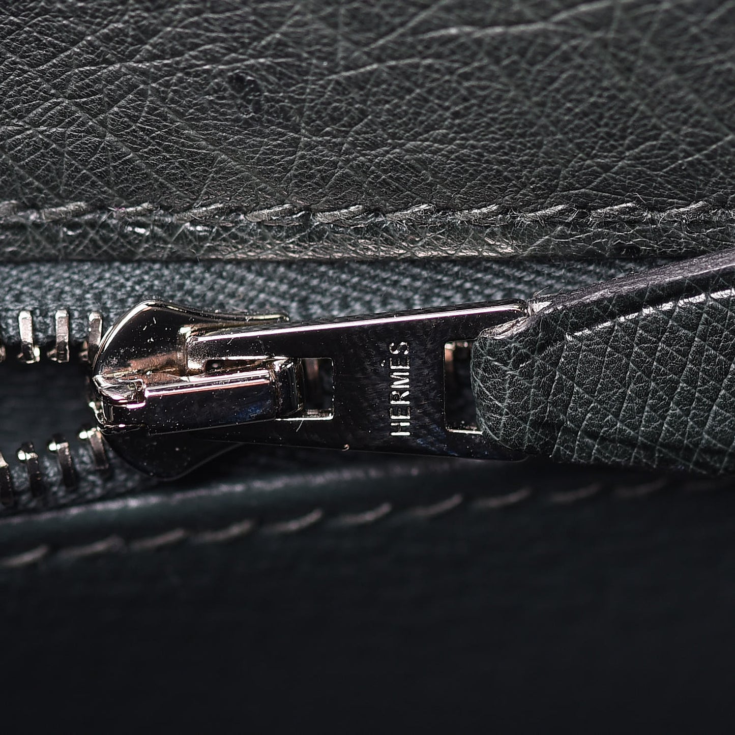 Ostrich Kelly Sellier 28 Vert Titien