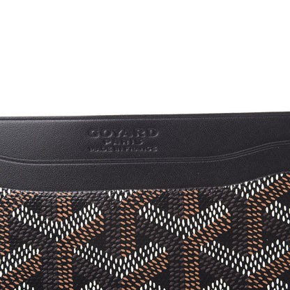Goyard Goyardine Saint Sulpice Card Holder Black 6 of 8