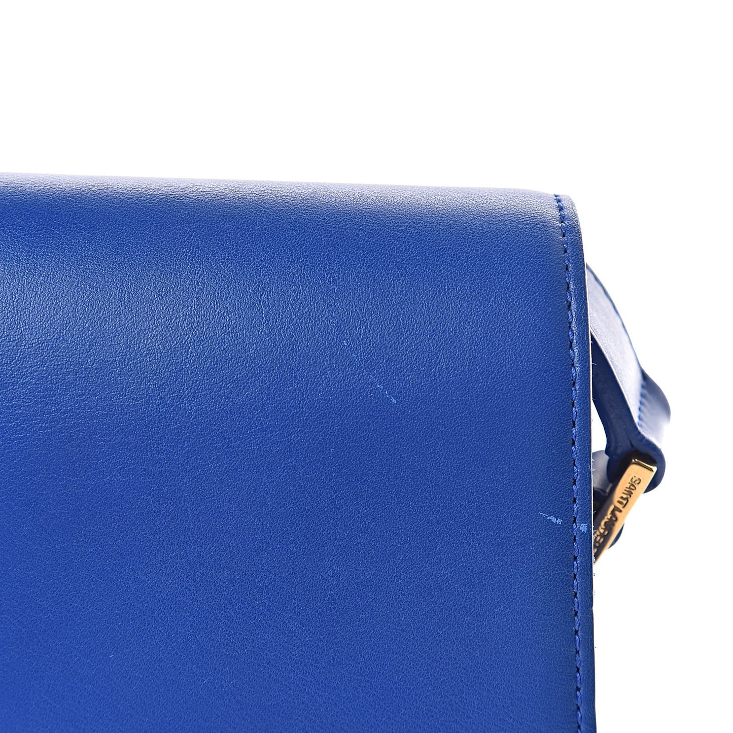 Calfskin Classic Y Satchel Royal Blue