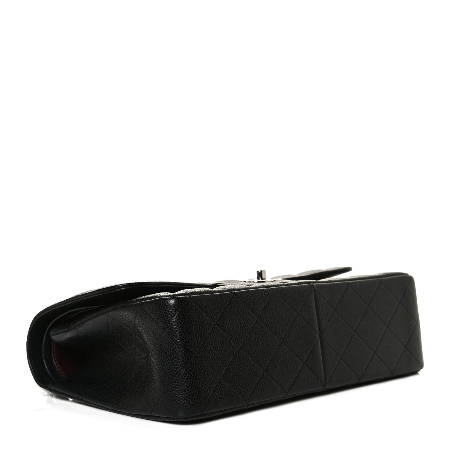 Chanel Caviar Quilted Jumbo Double Flap Black 4 of 13
