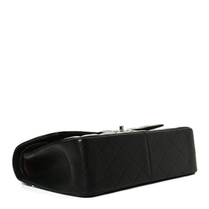 Chanel Caviar Quilted Jumbo Double Flap Black 4 of 13