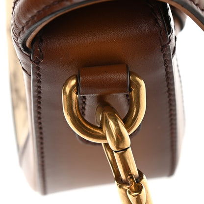 Gucci Monogram Small Lady Web Shoulder Bag Beige Cuir 13 of 14