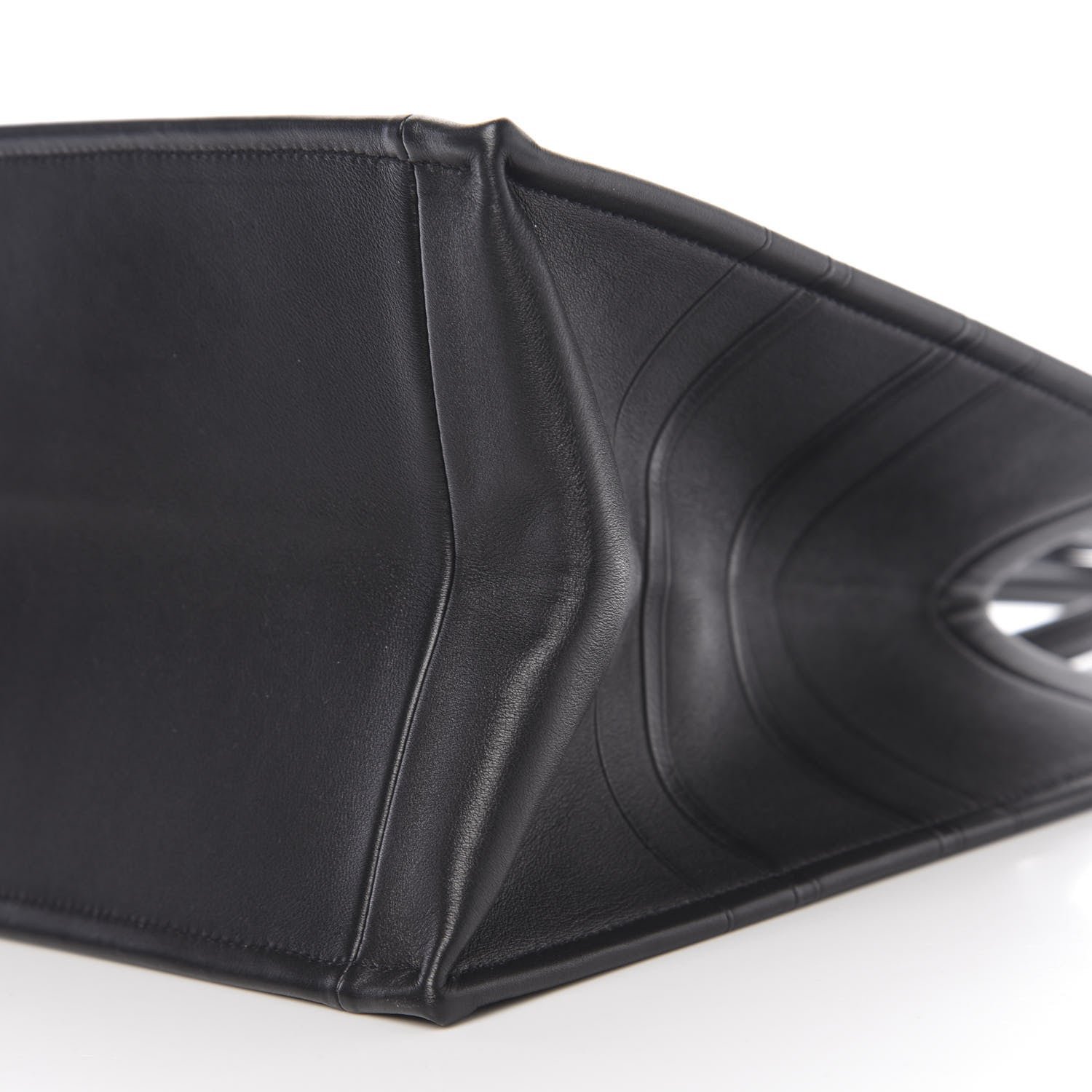 Christian Dior Calfskin Embossed Medium Book Tote Black 8 of 10