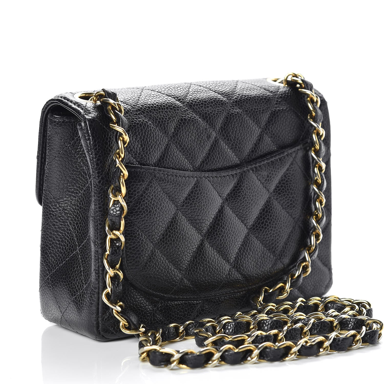 Chanel Caviar Quilted Mini Square Flap Black 3 of 16